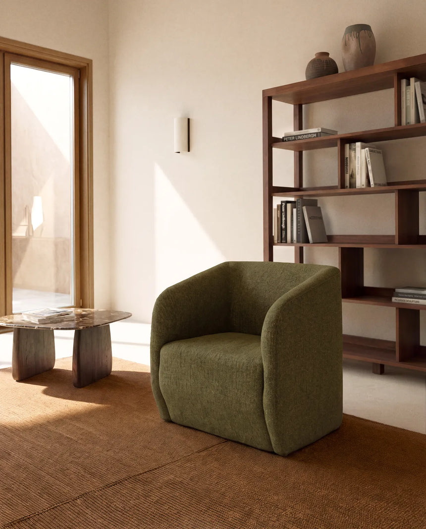Sessel Milare in Chenille, 73 cm, FSC 100 % von Kave Home – Bild 2