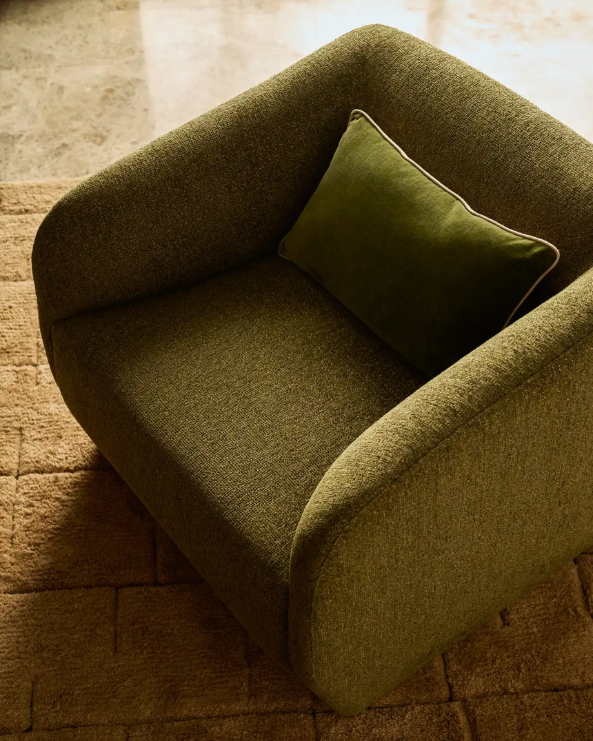 Sessel Milare in Chenille, 83 cm, FSC 100 % von Kave Home – Bild 2