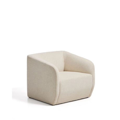 Sessel Milare in beiger Chenille, 83 cm, FSC 100 % von Kave Home – Bild 1