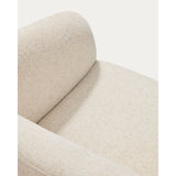 Sessel Milare in beiger Chenille, 83 cm, FSC 100 % von Kave Home – Bild 7
