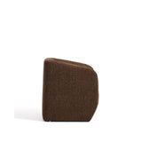 Sessel Milare in schokobrauner Chenille, 73 cm, FSC 100 % von Kave Home – Bild 3