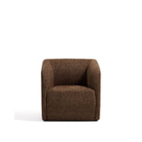 Sessel Milare in schokobrauner Chenille, 73 cm, FSC 100 % von Kave Home – Bild 5