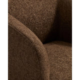 Sessel Milare in schokobrauner Chenille, 73 cm, FSC 100 % von Kave Home – Bild 7