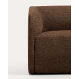 Sessel Milare in schokobrauner Chenille, 83 cm, FSC 100 % von Kave Home – Bild 7