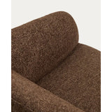 Sessel Milare in schokobrauner Chenille, 83 cm, FSC 100 % von Kave Home – Bild 8