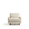 Sessel Veliro mit Samt oder Chenille und Stahlbeinen mit schwarzem Finish FSC Mix Credit von Kave Home – Bild 1