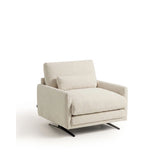 Sessel Veliro mit Samt oder Chenille und Stahlbeinen mit schwarzem Finish FSC Mix Credit von Kave Home – Bild 4