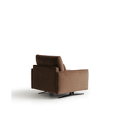 Sessel Veliro mit schokobraunem Samt und Stahlbeinen mit schwarzem Finish FSC Mix Credit von Kave Home – Bild 6