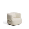 Sessel mit Kissen Martina aus Chenille in Ecru FSC Mix Credit von Kave Home – Bild 1