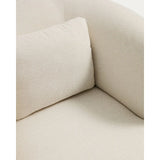 Sessel mit Kissen Martina aus Chenille in Ecru FSC Mix Credit von Kave Home – Bild 7