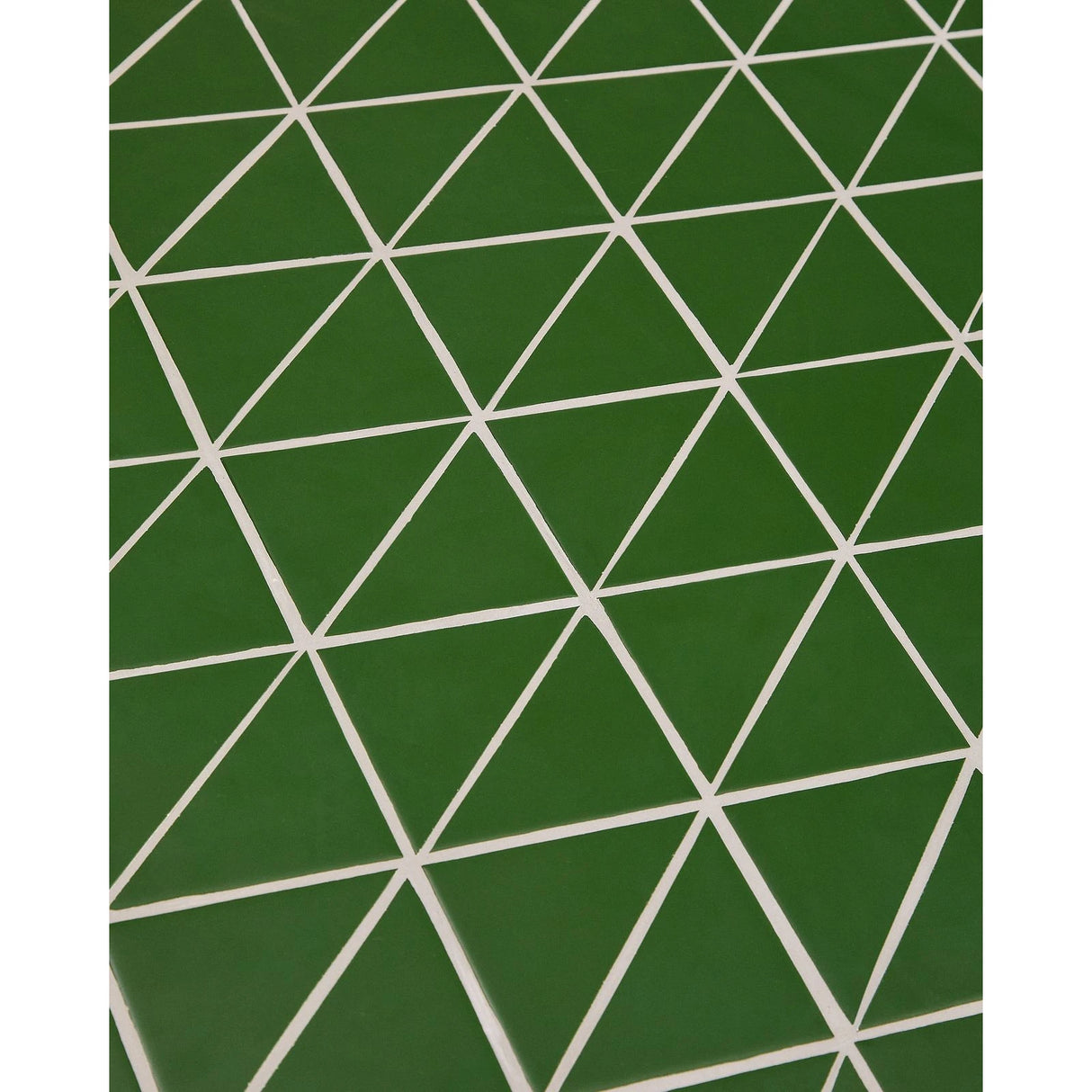 Set Maurina mit Tisch aus verzinktem Stahl und grünen Kacheln sowie 6 Stapelstühlen aus verzinktem Stahl und grünem Seil, 223 x 101 cm von Kave Home – Bild 4