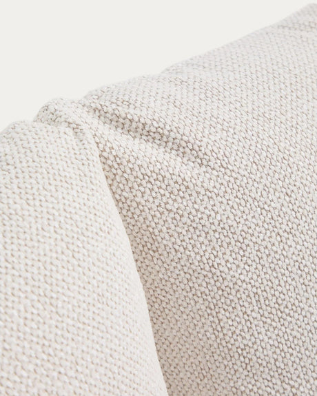 Set Omala aus einem 2-Sitzer-Sofa und 2 Sesseln aus Seil und Aluminium in Bordeauxrot von Kave Home – Bild 4