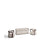Set Tamaris mit 3-Sitzer-Sofa und 2 Sesseln aus Aluminium von Kave Home – Bild 1