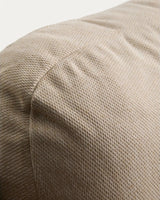 Set Zuara, bestehend aus einem 3-Sitzer-Sofa, zwei Sesseln sowie einem Outdoor-Tisch aus ecrufarbenem Aluminium und braunem Synthetikseil von Kave Home – Bild 3