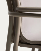 Set mit Ausziehtisch Brela und 6 Stühlen Luri aus Aluminium und beigem Texteline 205 (287) x 100 cm von Kave Home – Bild 2
