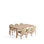 Set mit Tisch Sori aus massivem Akazienholz und Stühlen von Alipa, Nina oder Arinella, 200 x 100 cm FSC 100 % von Kave Home – Bild 1