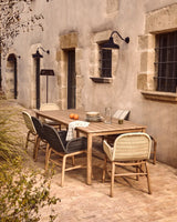 Set mit Tisch Sori aus massivem Akazienholz und Stühlen von Alipa, Nina oder Arinella, 200 x 100 cm FSC 100 % von Kave Home – Bild 2