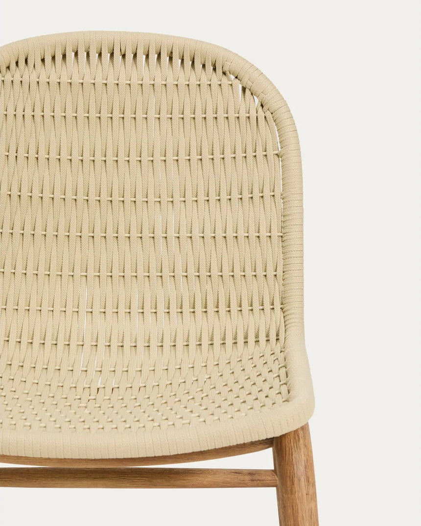 Set mit Tisch Sori aus massivem Akazienholz und Stühlen von Alipa, Nina oder Arinella, 200 x 100 cm FSC 100 % von Kave Home – Bild 4