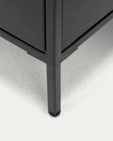 Shantay Nachttisch 40 x 50 cm aus Stahl mit schwarzem Finish von Kave Home – Produktbild 9