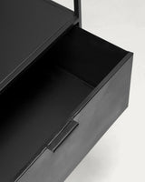 Shantay Regal aus Stahl mit schwarzem Finish 80 x 168 cm von Kave Home – Produktbild 2