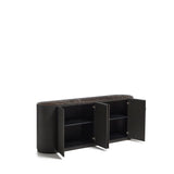 Sideboard Nemore mit 4 Türen aus Eichenfurnier und Keramikplatte mit Emperador-Marmor-Effekt, FSC Mix Credit 200 x 45 cm von Kave Home – Bild 7