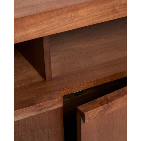Sideboard Norani aus massivem Akazienholz und Akazienfurnier 180 x 85 cm von Kave Home – Bild 6