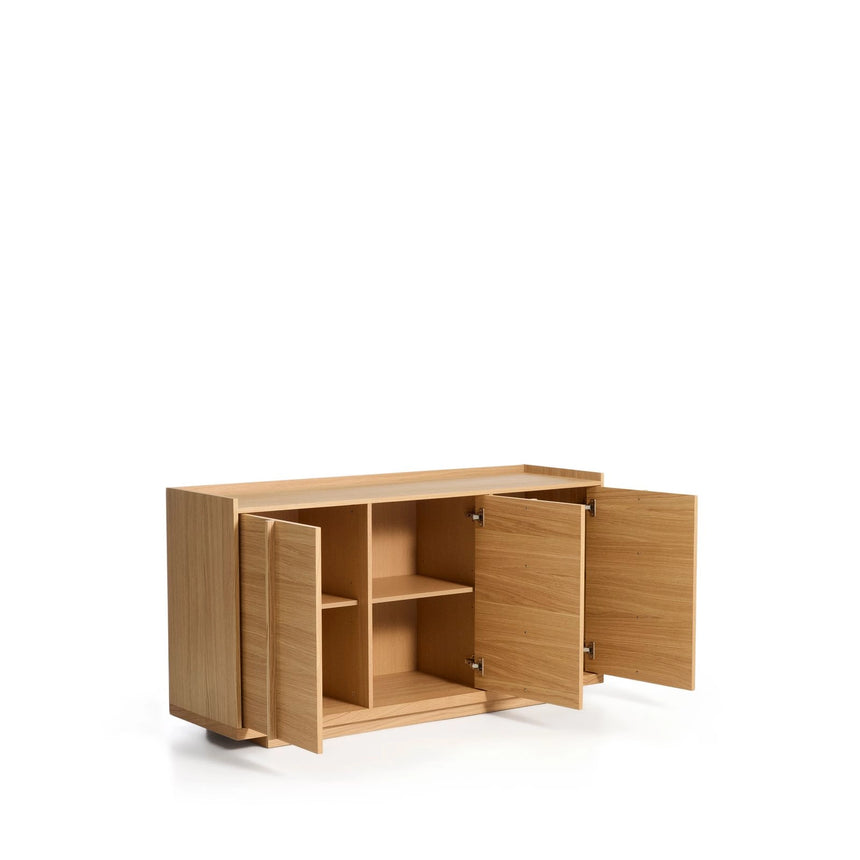 Sideboard Onix aus Eichenfurnier mit Finish 150 x 80 cm FSC Mix Credit von Kave Home – Bild 4