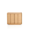 Sideboard Onix aus Eichenfurnier mit Naturton-Finish 100 x 80 cm FSC Mix Credit von Kave Home – Bild 1