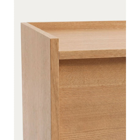 Sideboard Onix aus Eichenfurnier mit Naturton-Finish 200 x 80 cm FSC Mix Credit von Kave Home – Bild 8