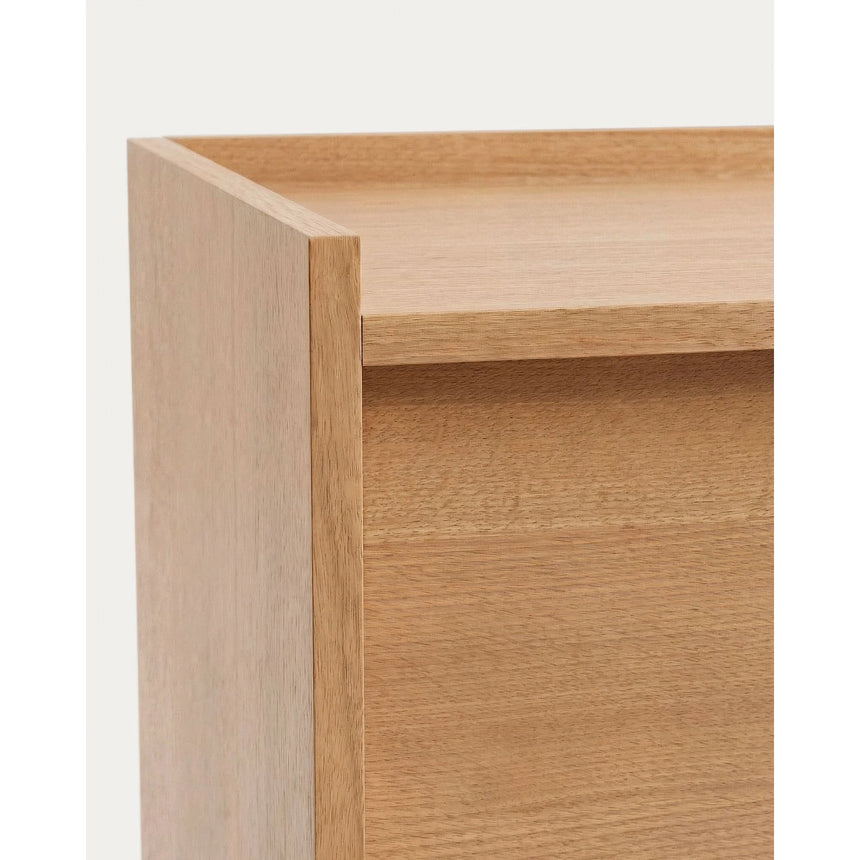 Sideboard Onix aus Eichenfurnier mit Naturton-Finish 200 x 80 cm FSC Mix Credit von Kave Home – Bild 8
