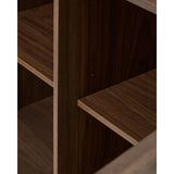Sideboard Onix aus Walnussfurnier mit dunklem Finish 100 x 80 cm FSC Mix Credit von Kave Home – Bild 6