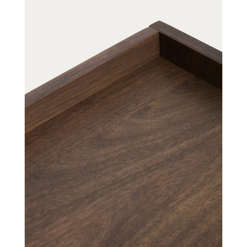 Sideboard Onix aus Walnussfurnier mit dunklem Finish 100 x 80 cm FSC Mix Credit von Kave Home – Bild 7