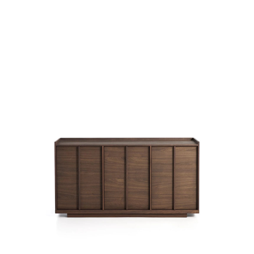 Sideboard Onix aus Walnussfurnier mit dunklem Finish 150 x 80 cm FSC Mix Credit von Kave Home – Bild 1