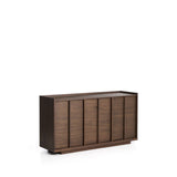 Sideboard Onix aus Walnussfurnier mit dunklem Finish 150 x 80 cm FSC Mix Credit von Kave Home – Bild 3