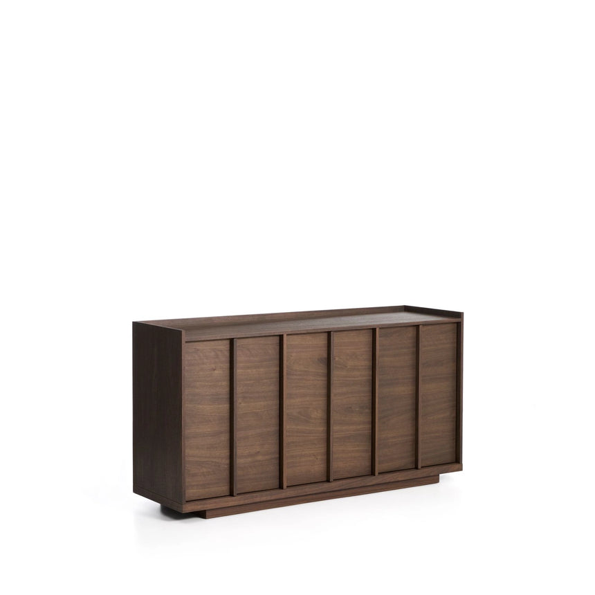 Sideboard Onix aus Walnussfurnier mit dunklem Finish 150 x 80 cm FSC Mix Credit von Kave Home – Bild 3