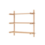 Sitra Regal modular 3 Regalbretter massives Eichenholz Finish Natur FSC Mix Credit 110 cm von Kave Home – Bild 5