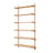 Sitra Regal modular 6 Regalbretter massives Eichenholz Finish Natur FSC Mix Credit 110 cm von Kave Home – Bild 1
