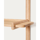 Sitra Regal modular 6 Regalbretter massives Eichenholz Finish Natur FSC Mix Credit 110 cm von Kave Home – Bild 7