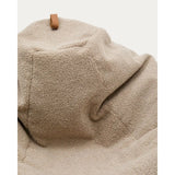 Sitzsack Vicka Bouclé beige Ø 70 cm von Kave Home – Bild 7