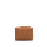 Sofa Blok aus braunem Leder 3-Sitzer 240 cm von Kave Home – Produktbild 5