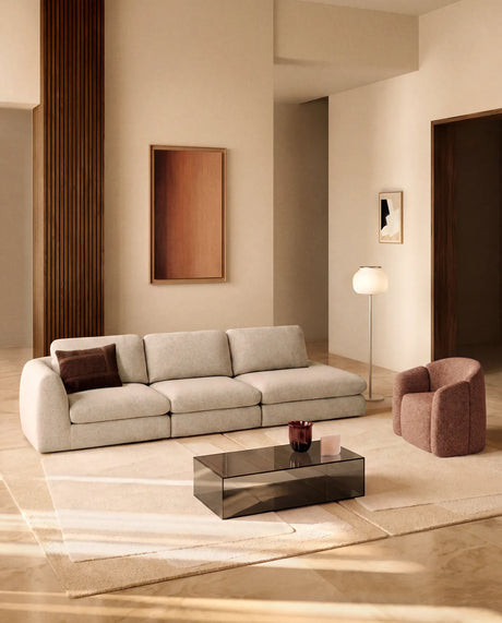Sofa Vera 4-Sitzer mit Randmodul rechts in Beige, 322 cm, FSC Mix Credit von Kave Home – Bild 2