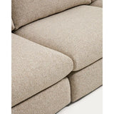 Sofa Vera 4-Sitzer mit Randmodul rechts in Beige, 322 cm, FSC Mix Credit von Kave Home – Bild 7