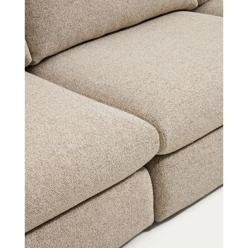 Sofa Vera 4-Sitzer mit Randmodul rechts in Beige, 322 cm, FSC Mix Credit von Kave Home – Bild 7