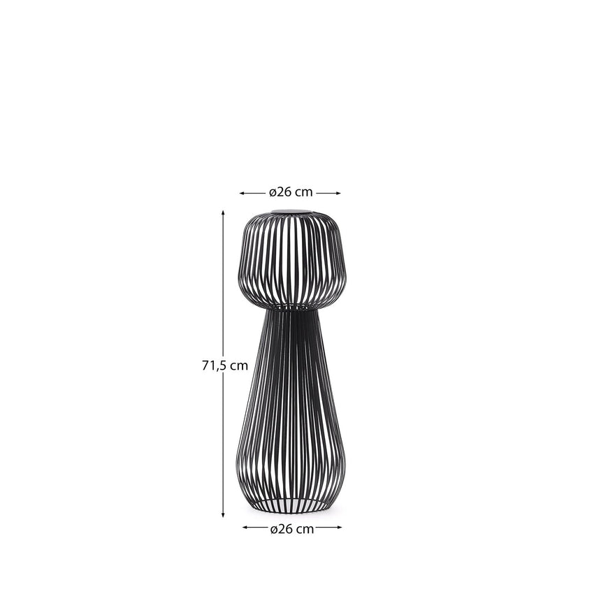 Solar-Stehlampe Reiba aus Metall von Kave Home – Bild 4