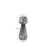 Solar-Stehlampe Reiba aus grünem Metall von Kave Home – Bild 4