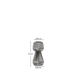 Solar-Tischlampe Reiba aus grünem Metall von Kave Home – Bild 4