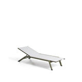 Sonnenliege Capraia aus Aluminium in Grün von Kave Home – Bild 1