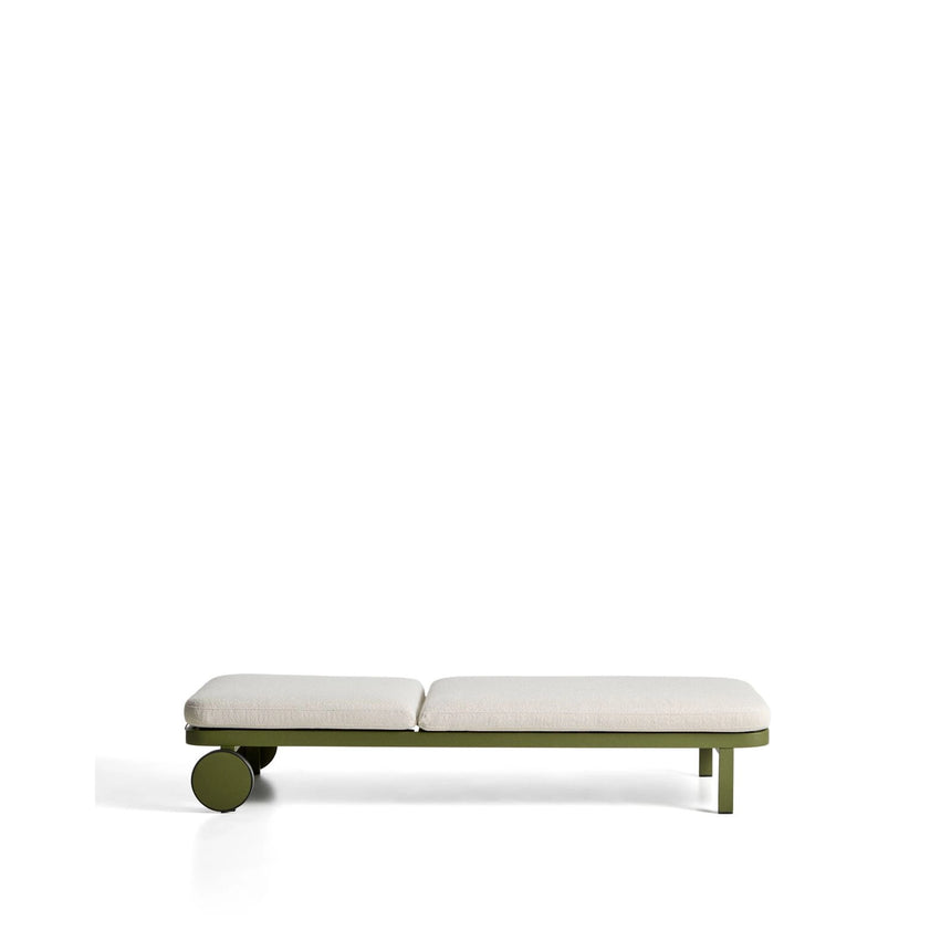 Sonnenliege Kionia aus Aluminium in Grün von Kave Home – Bild 4