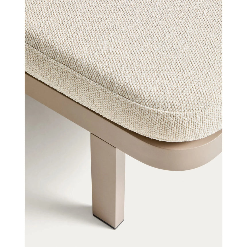 Sonnenliege Kionia aus Aluminium in Taupe von Kave Home – Bild 4