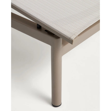 Sonnenliege Lesina aus Aluminium und Texteline von Kave Home – Bild 12